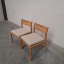 Jack outdoor dining chair with cushion (Set of 2)