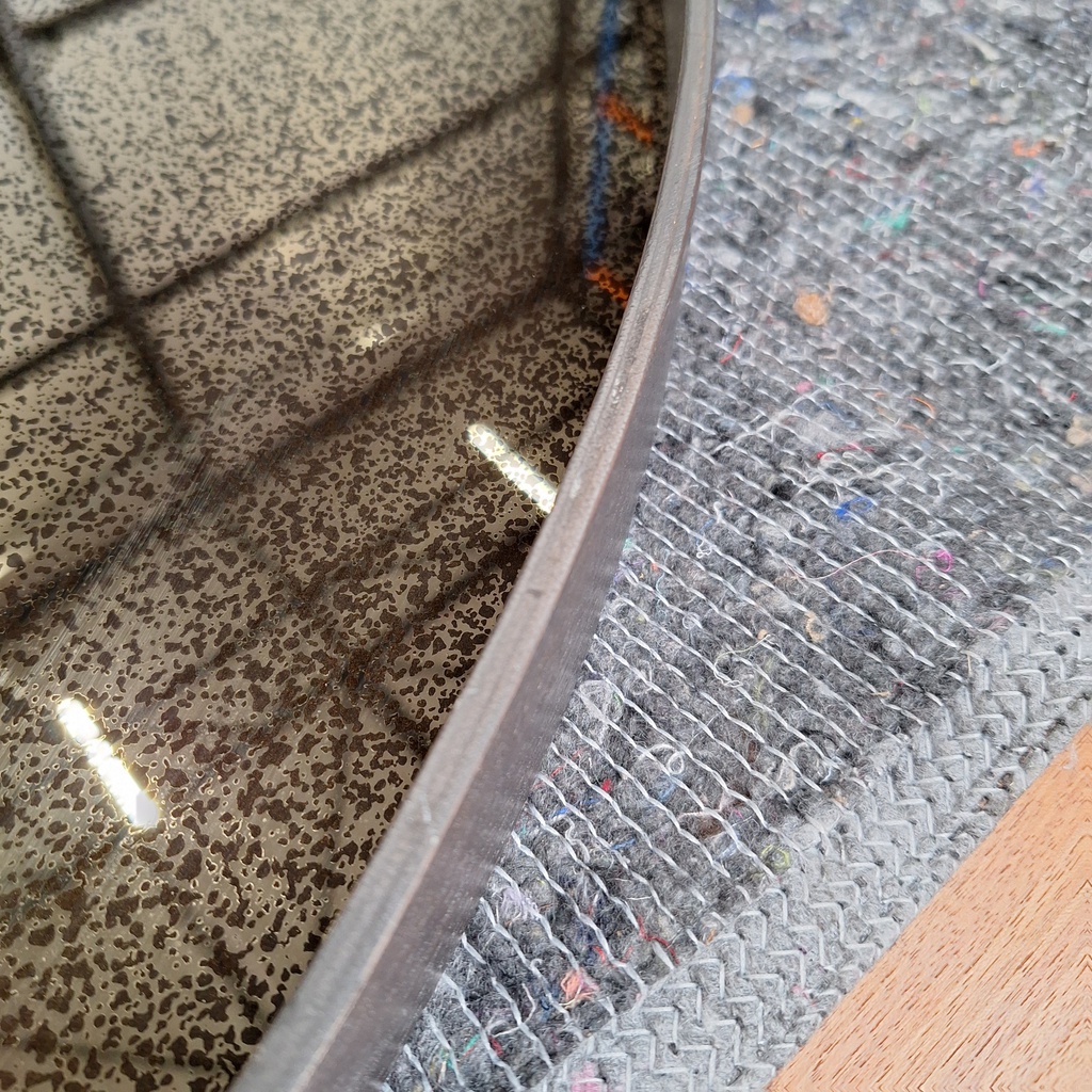 Aged mirror tray