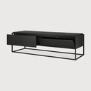 Monolit black TV cupboard TEMPLATE