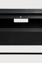 Monolit black TV cupboard