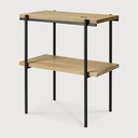 Oak Rise Side table - wireless charging