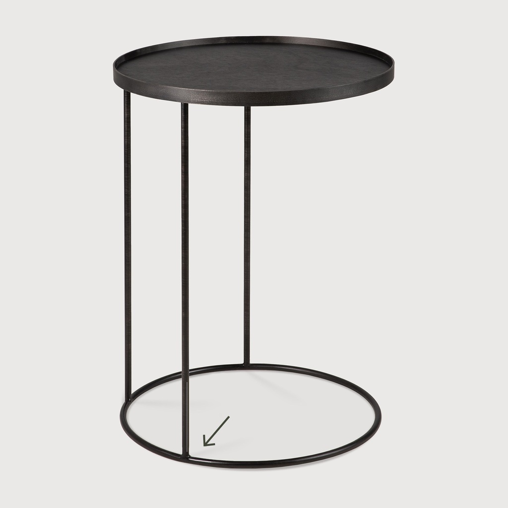 Tray side table
