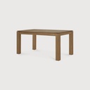 Teak Slice extendable dining table - legs 10 x 10 cm 180-280/100/76