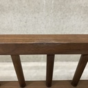 Walnut Spindle bench