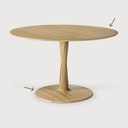 Torsion dining table