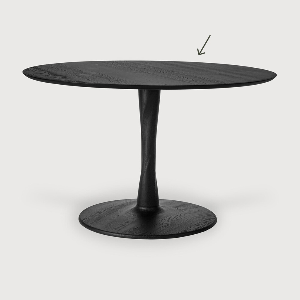 Torsion dining table