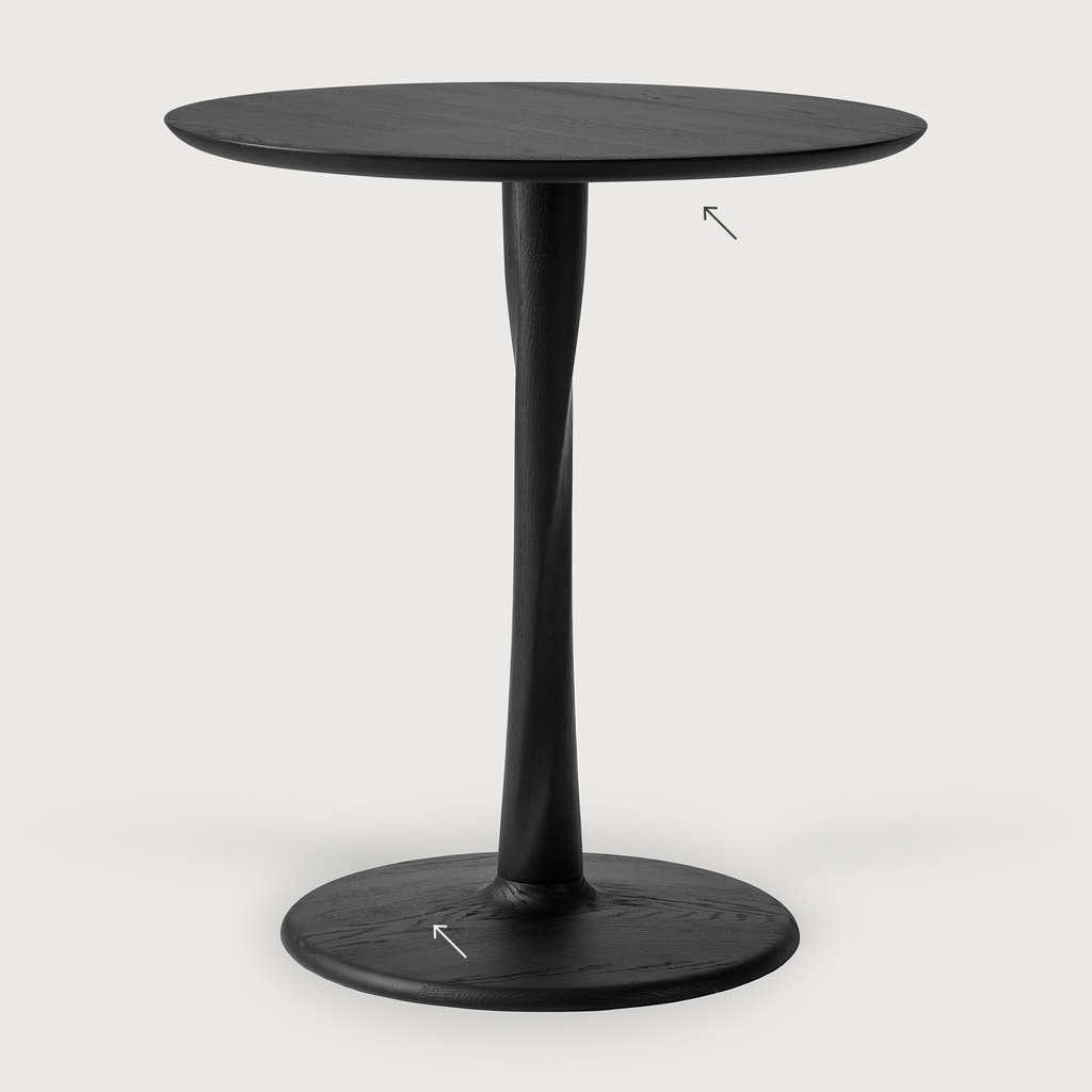 Torsion dining table