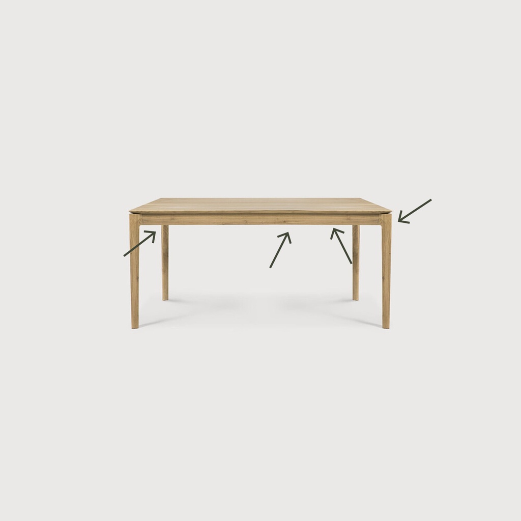Bok extendable dining table