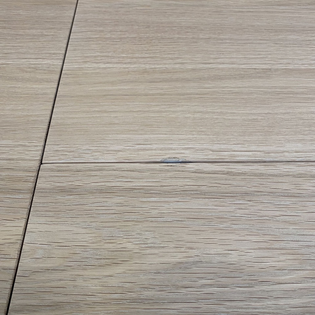 Double extendable dining table