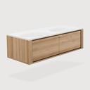 Oak Qualitime hanging structure (2 drawers) set