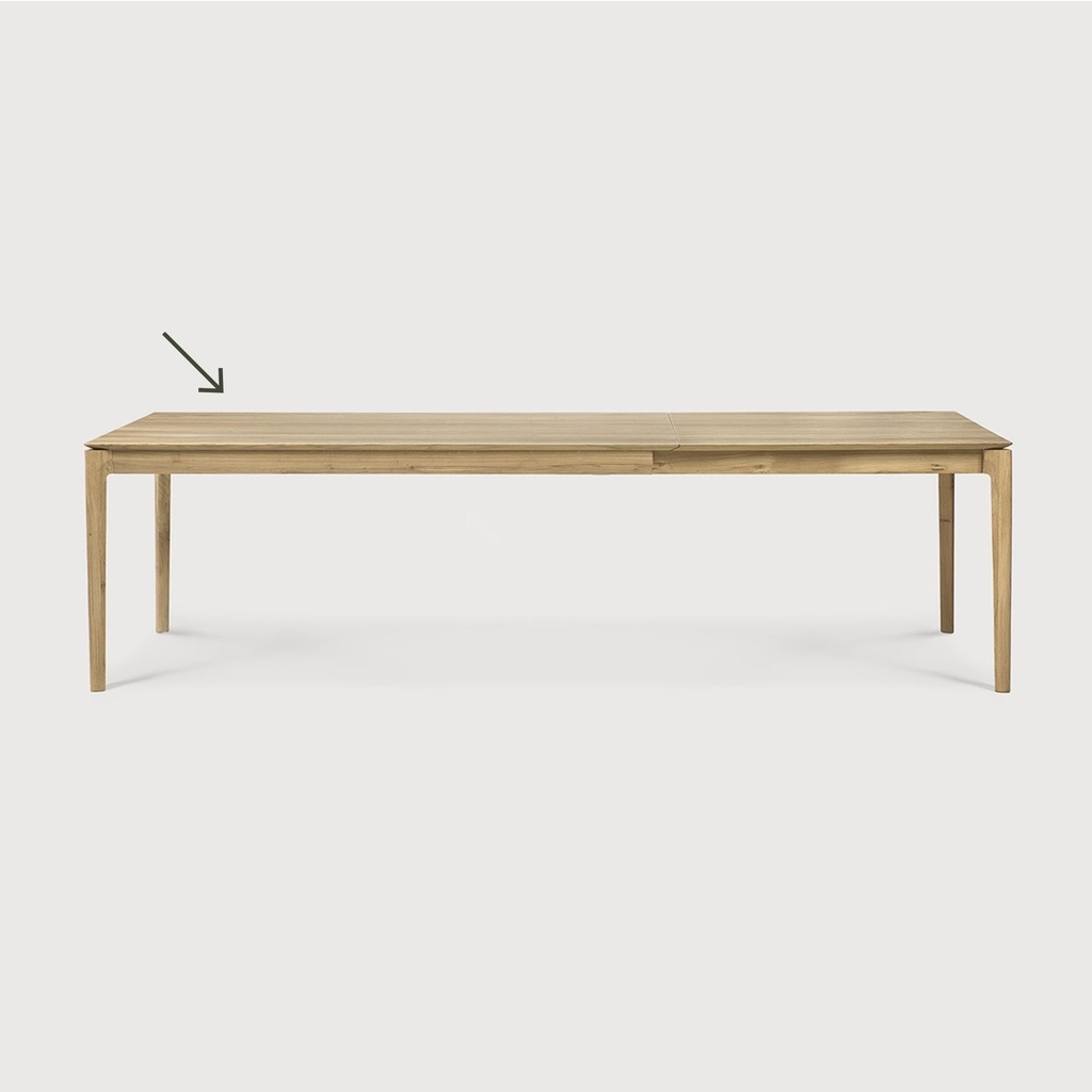 Bok extendable dining table