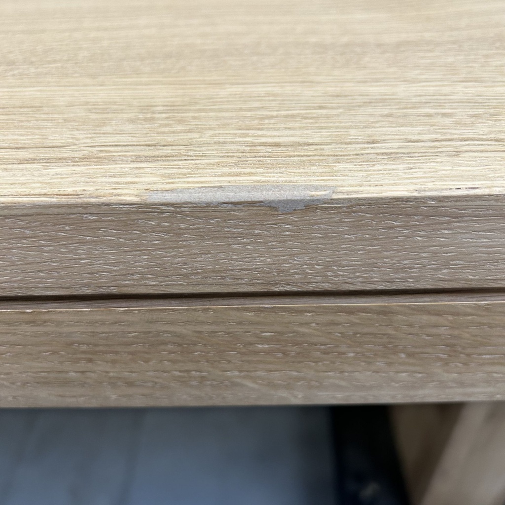 Double extendable dining table