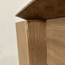 Slice extendable dining table
