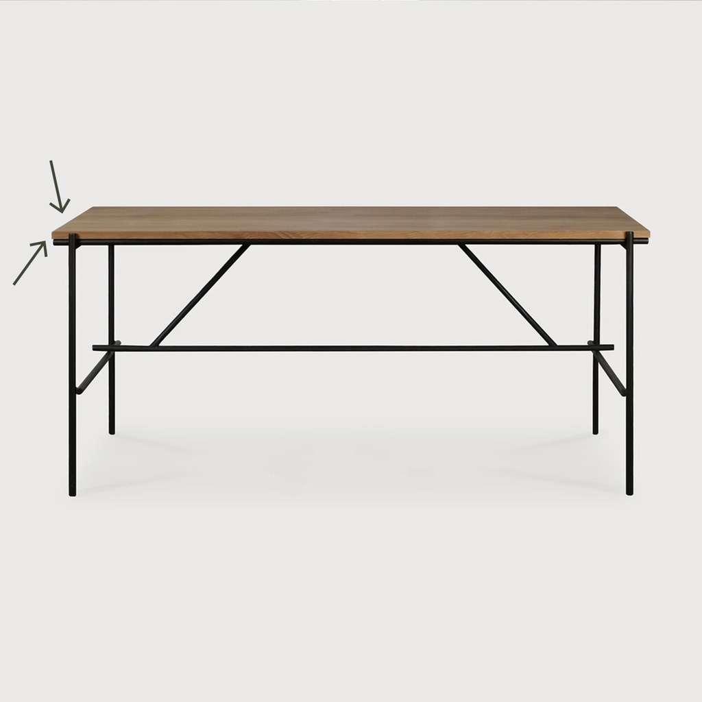 Teak Oscar desk