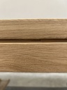 Double extendable dining table