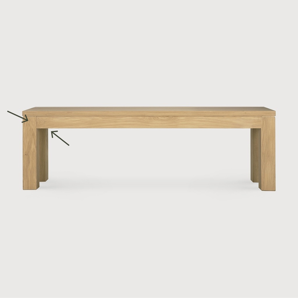 Straight bench