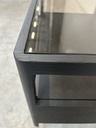 Spindle bedside table
