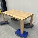 Slice extendable dining table