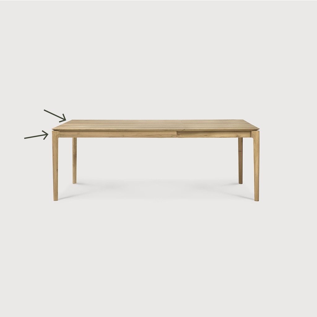 Bok extendable dining table