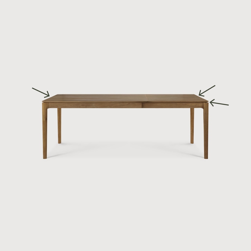 Bok extendable dining table