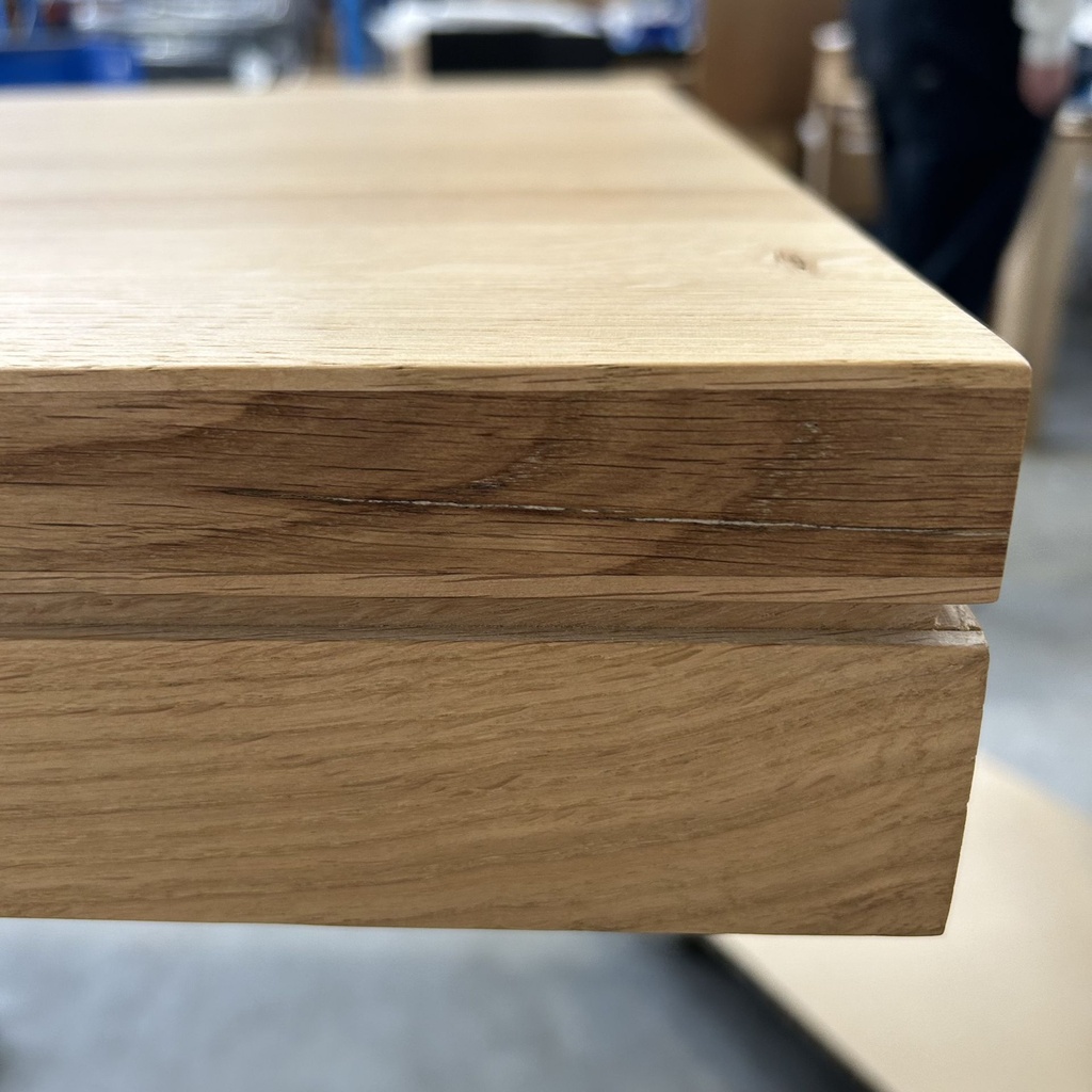 Double extendable dining table