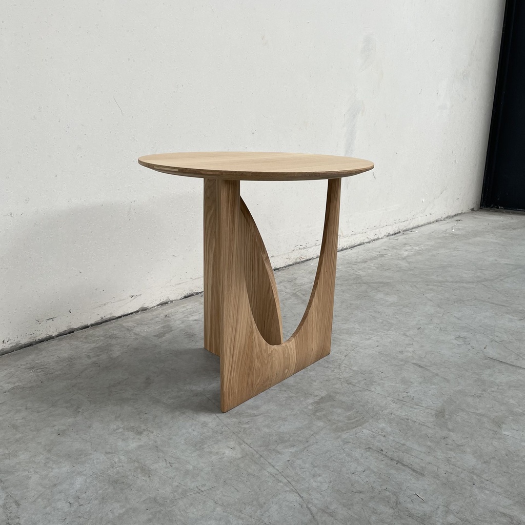 Geometric side table