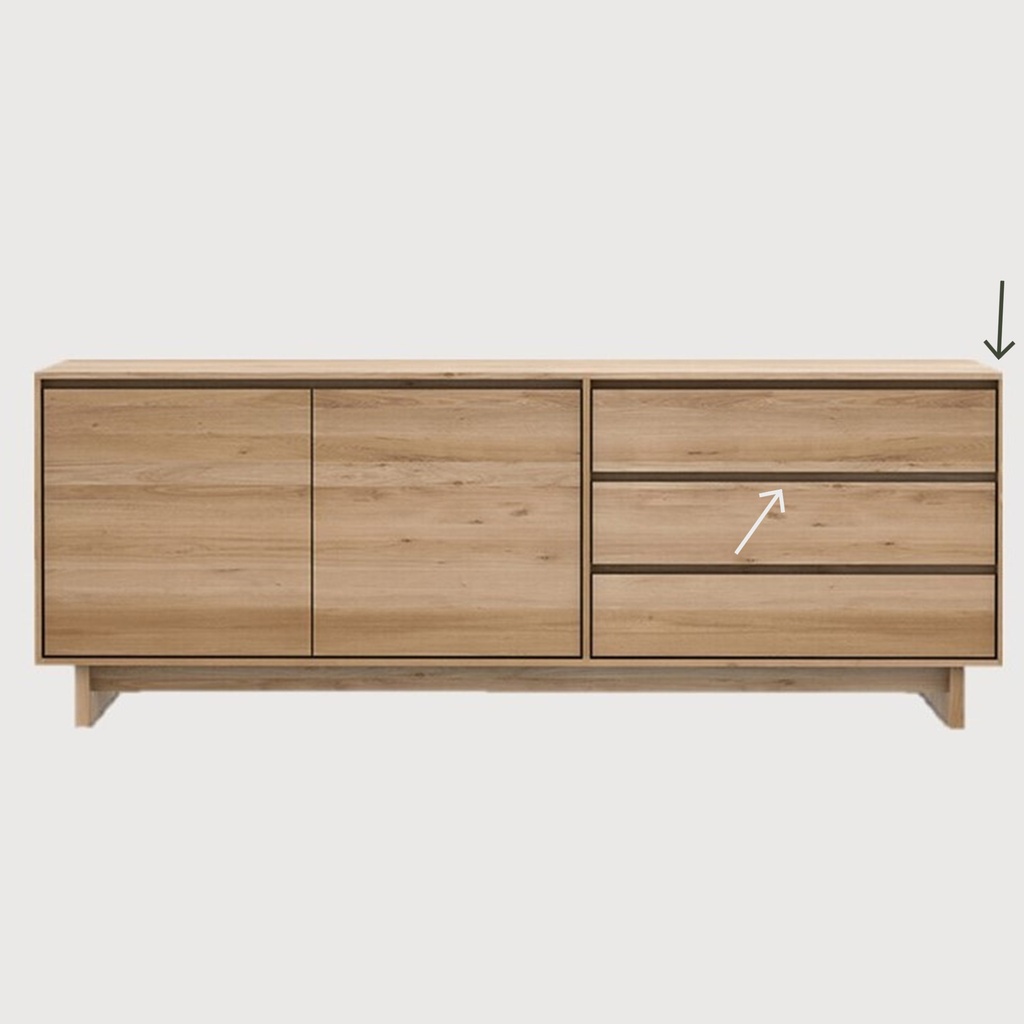 Wave sideboard
