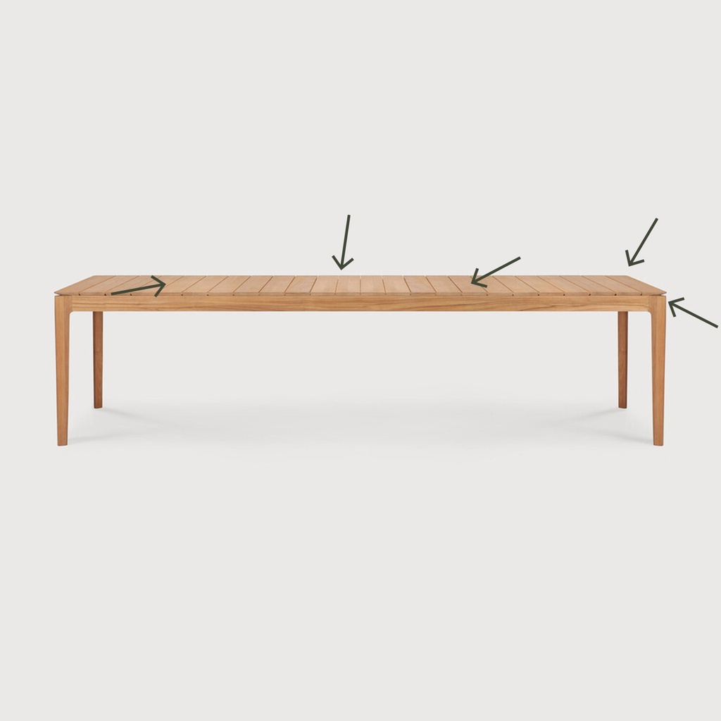 Bok outdoor dining table