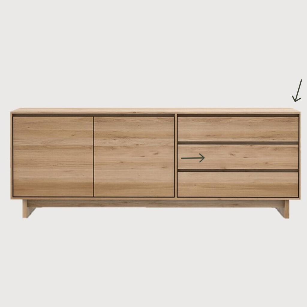 Wave sideboard