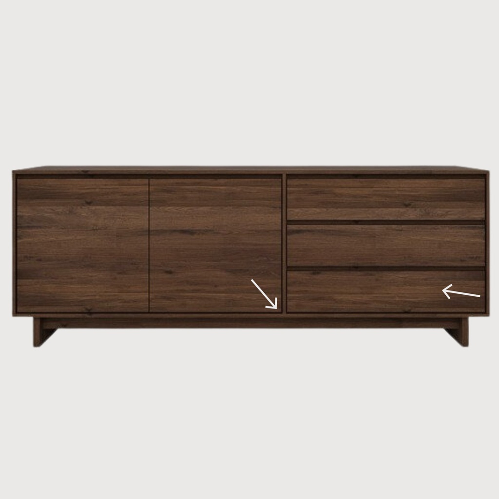 Wave sideboard