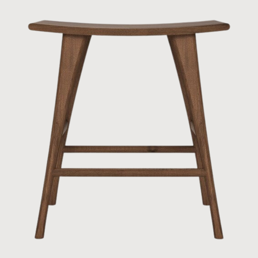 Walnut Osso counter stool