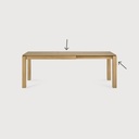 Slice extendable dining table
