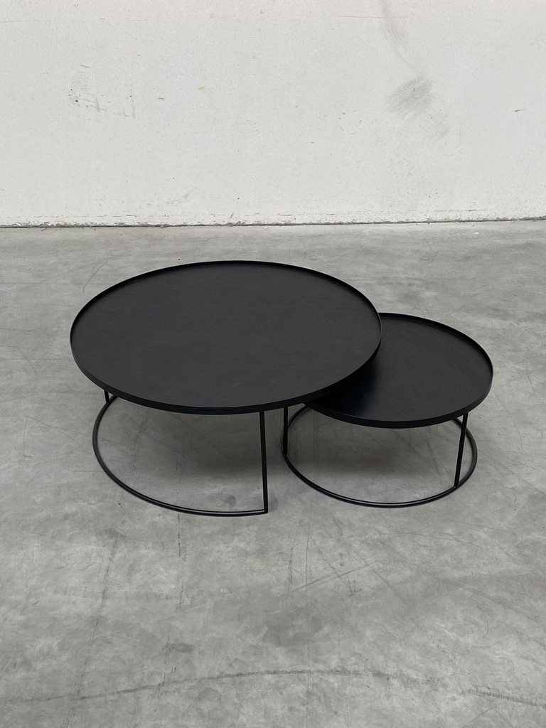 Tray coffee table set