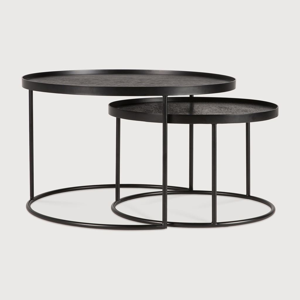 Tray coffee table set