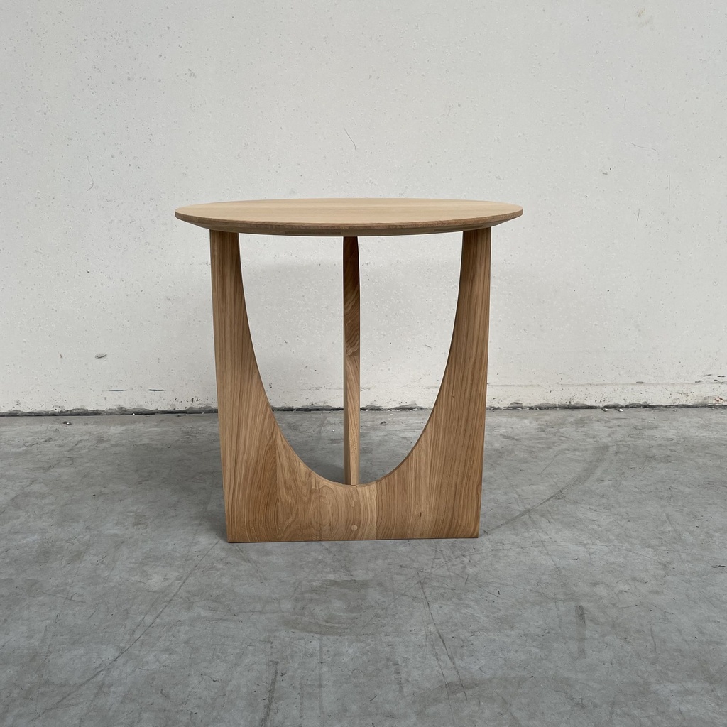 Geometric side table