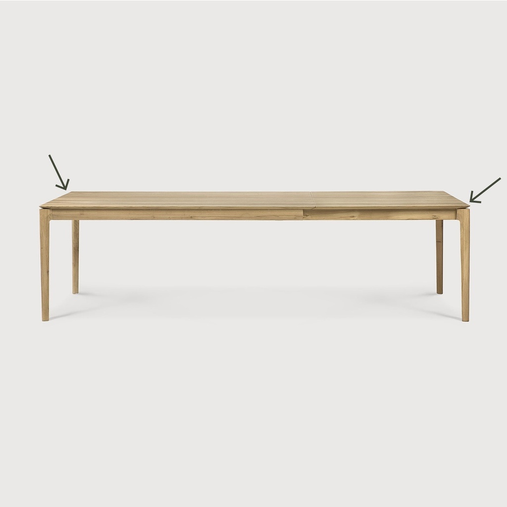Bok extendable dining table