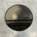 Aged wall mirror