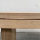 Double extendable dining table
