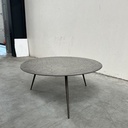 Luna coffee table - lava - taupe