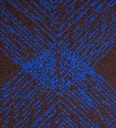 Brown Linear Diamonds cushion