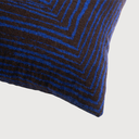 Brown Linear Square cushion