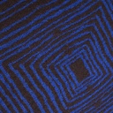 Brown Linear Square cushion
