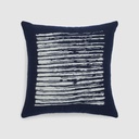 Navy Lines cushion - square 