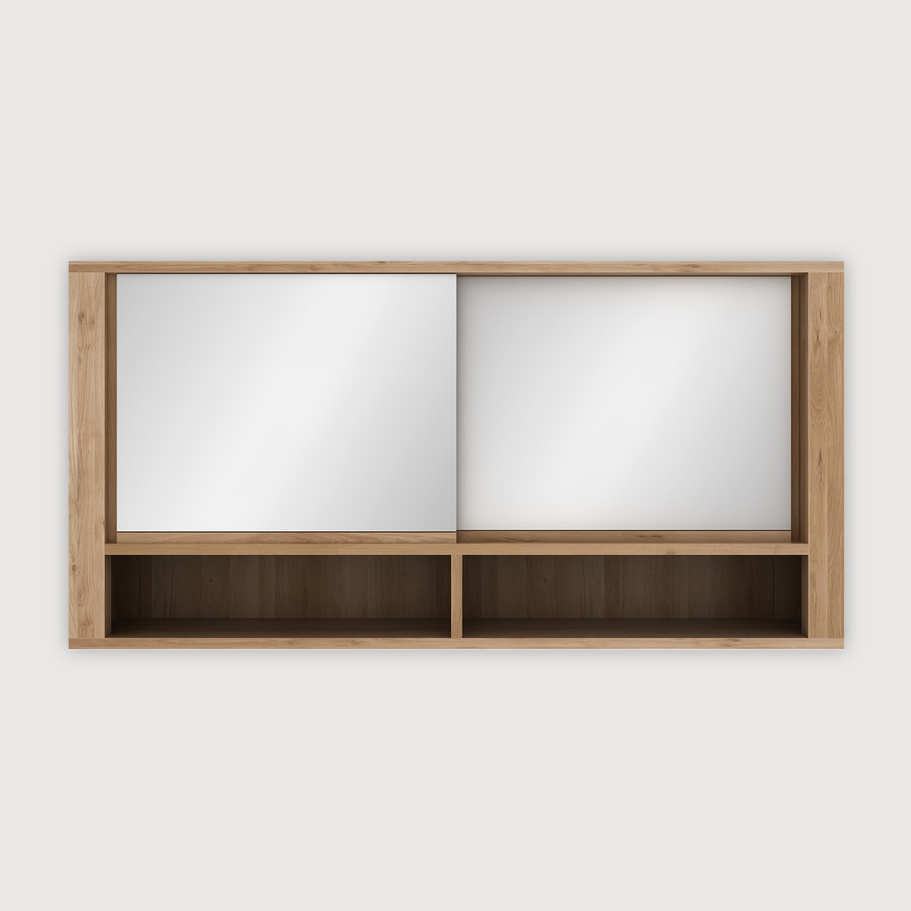 Oak Shadow bathroom mirror