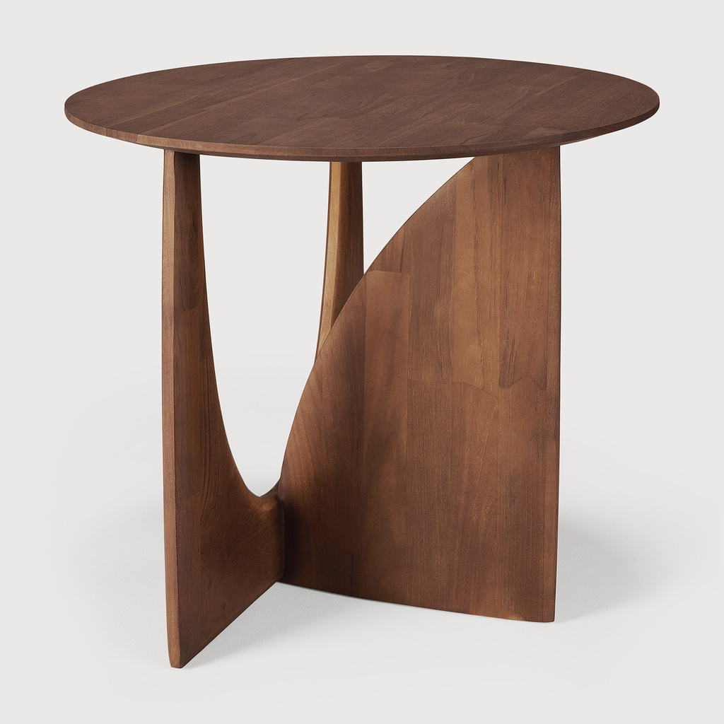Geometric side table