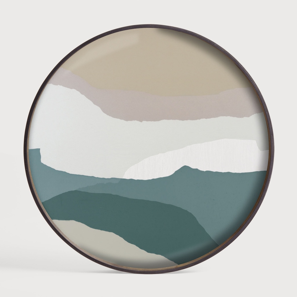 Wabi Sabi glass tray
