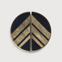 Chevron valet tray set