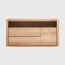 Oak Shadow chest of drawers