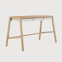 Verso Desk - 3 drawers - white