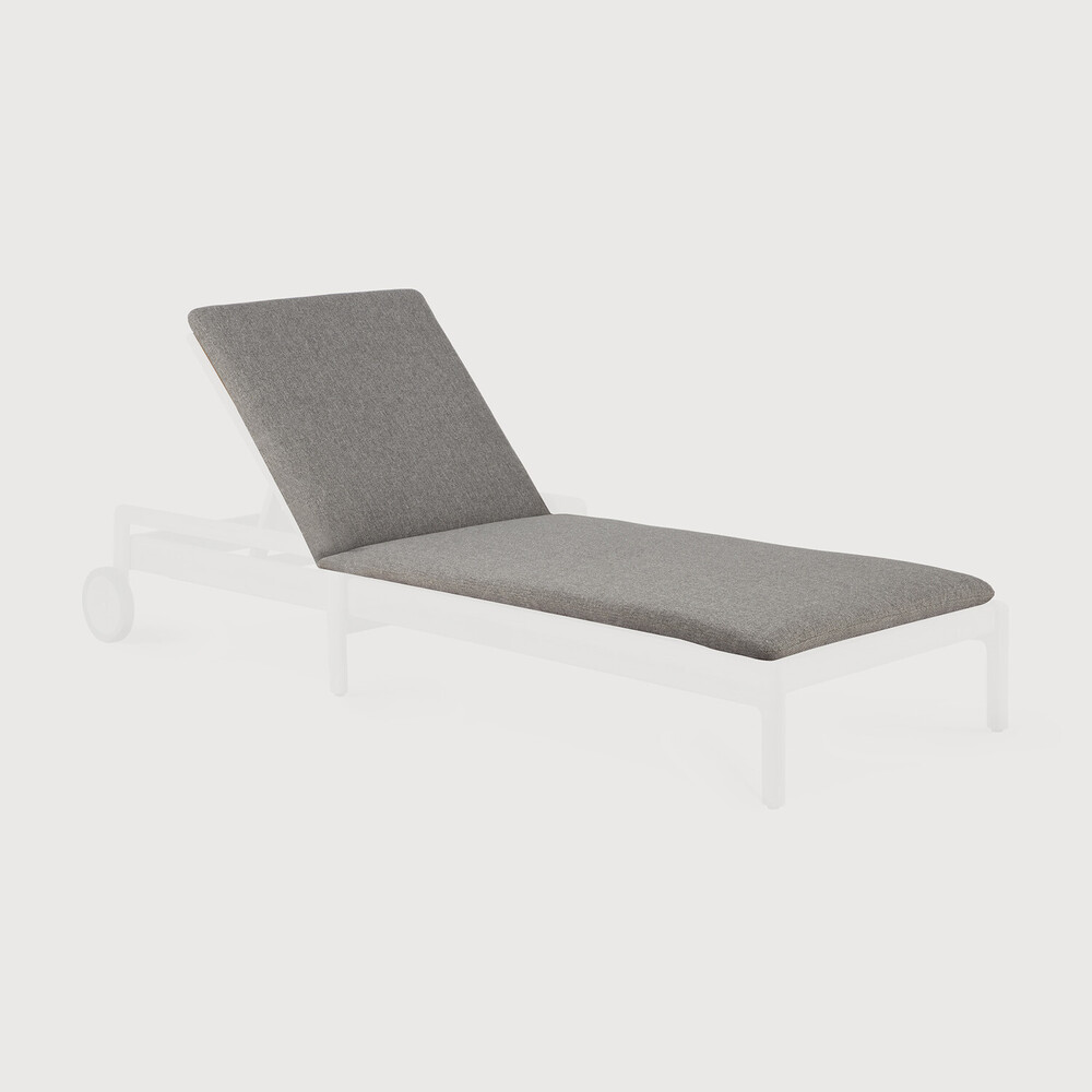 Jack outdoor adjustable lounger thin cushion
